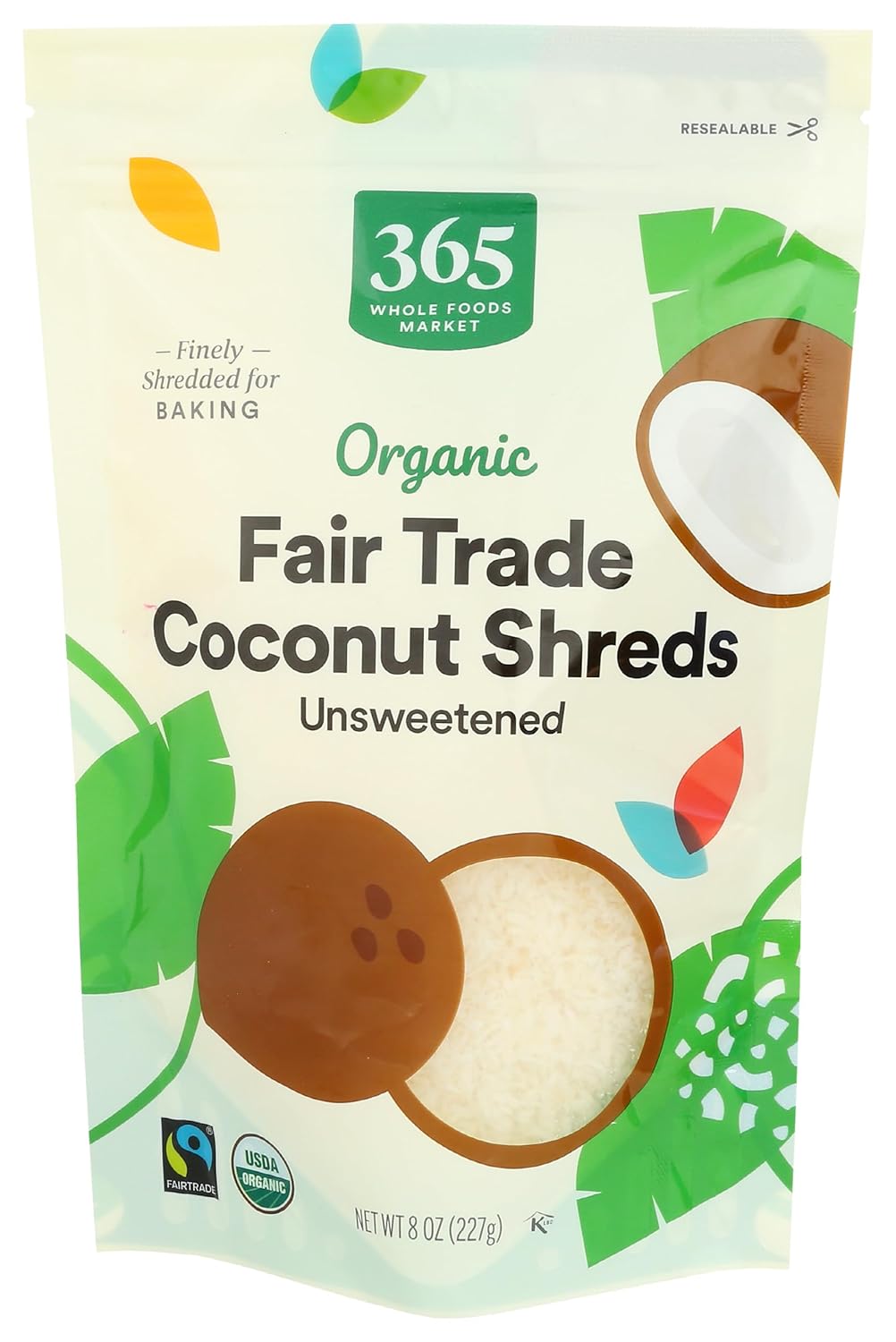 365 Organic Shredded Coconut