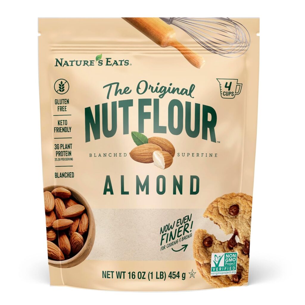 Nature's Eats superfine almond flour for vegan gluten-free baking